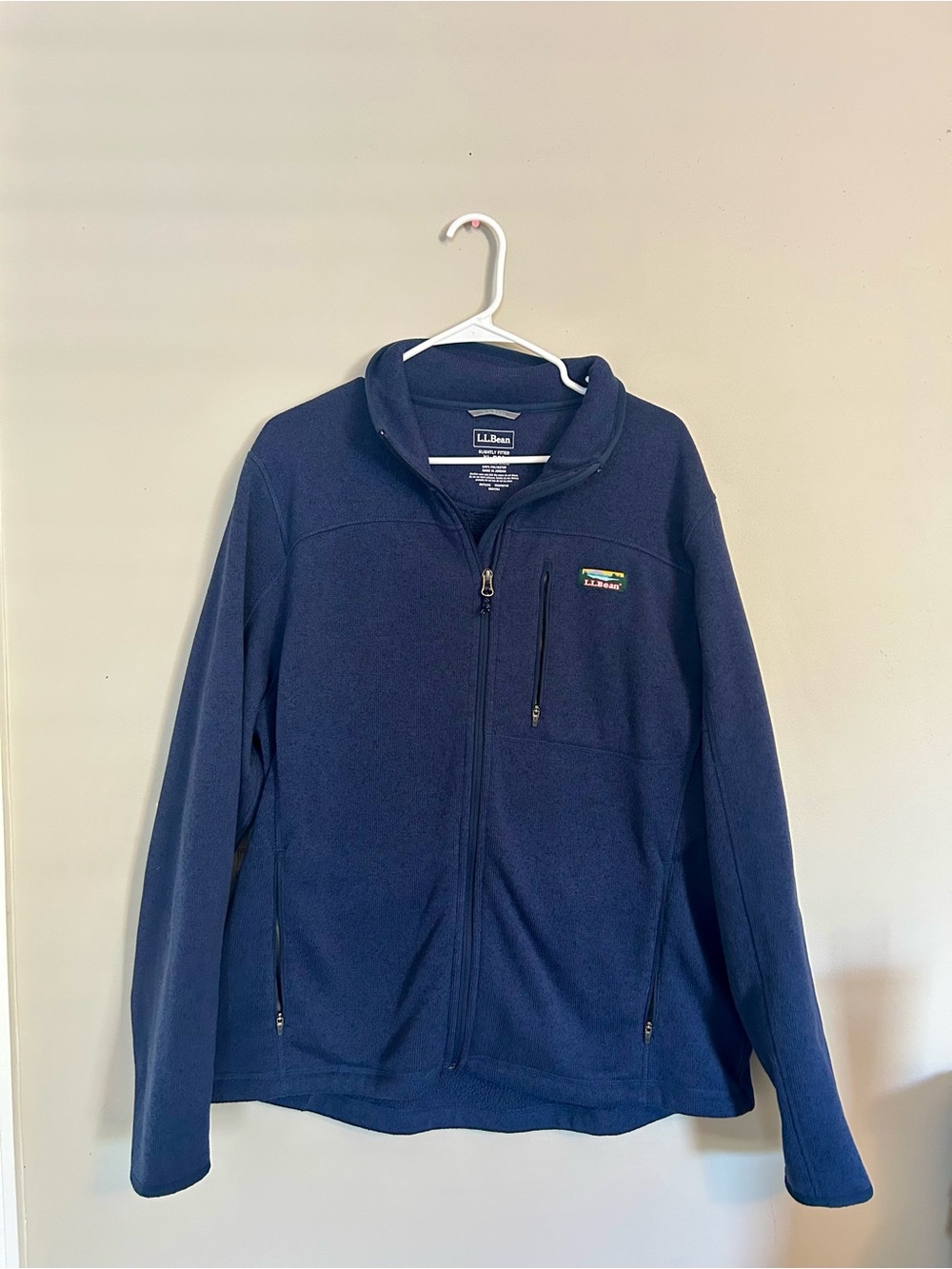 Men's L.L.Bean Sweater Fleece Full-Zip Jacket - Size XL Regular